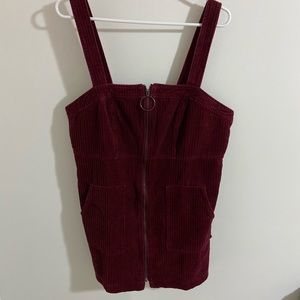 F21 Velvet Dress